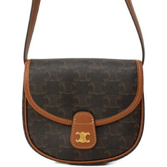 Celine Triomphe Besas Shoulder Bag - Picture 1 of 8